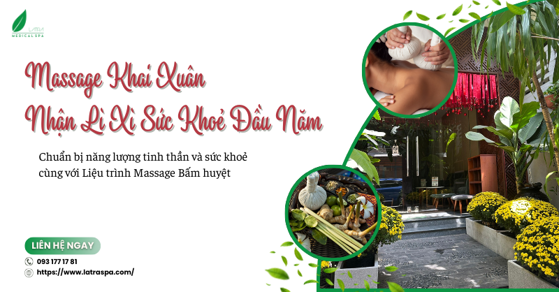 Massage Khai Xuân – Nhận Lì Xì Sức Khỏe Đầu Năm!